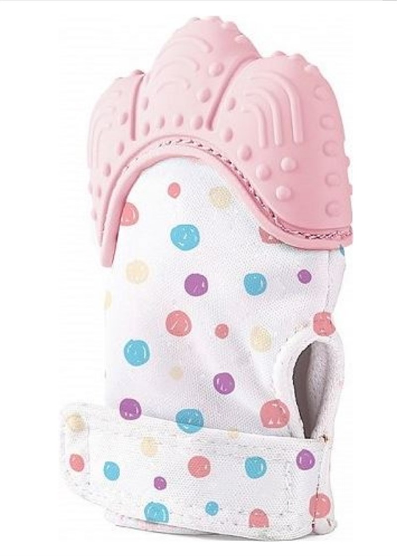 BabyJem Diş Kaşıyıcı Eldiven Pembe