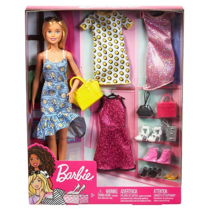 Barbie GDJ40 Kıyafet Kombinleri Oyun Seti