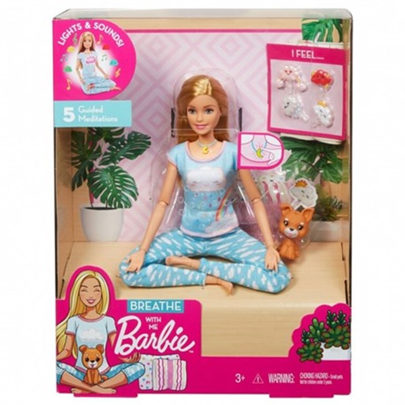 Barbie Nefes Egzersizi Bebeği GNK01