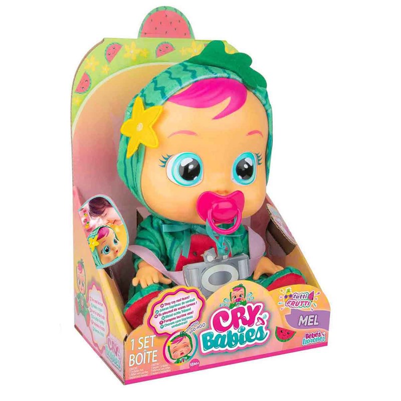 Cry Babies Ağlayan Bebek Tutti Frutti W1 Karpuz Mel CYB12000