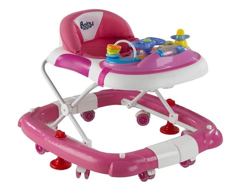 Babyhope Royal 212 Yürüteç - Pembe 