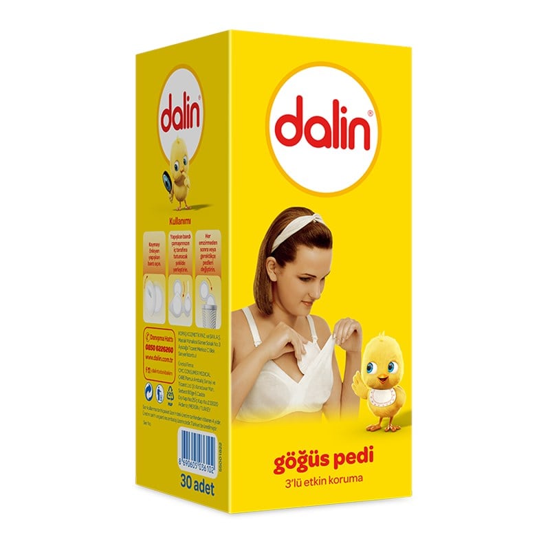 Dalin göğüs Pedi 30 Adet