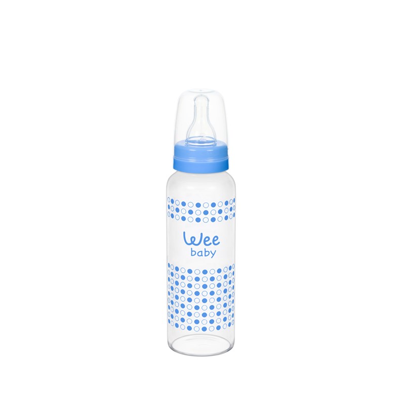 Wee Baby Isıya Dayanıklı Cam Biberon 240 ml
