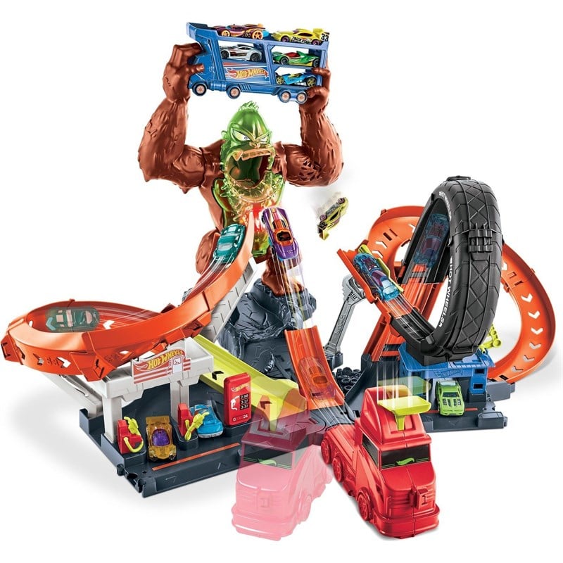 Hot Wheels Zehirli Goril Saldırısı Oyun Seti GTT94
