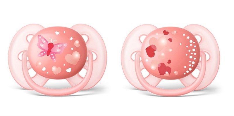 Philips Avent SCF223/22 Ultra Soft Desenli Emzik 6-18 Ay Kız