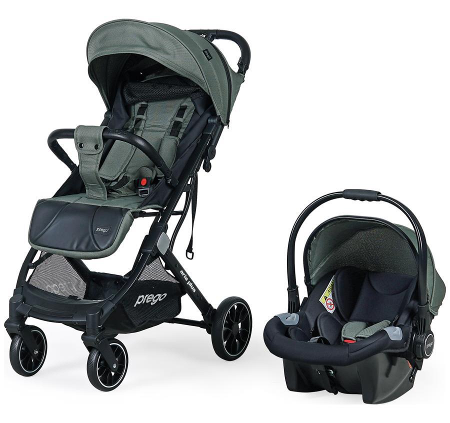 Prego 2037 Aria Plus Travel Bebek Arabası Yeşil