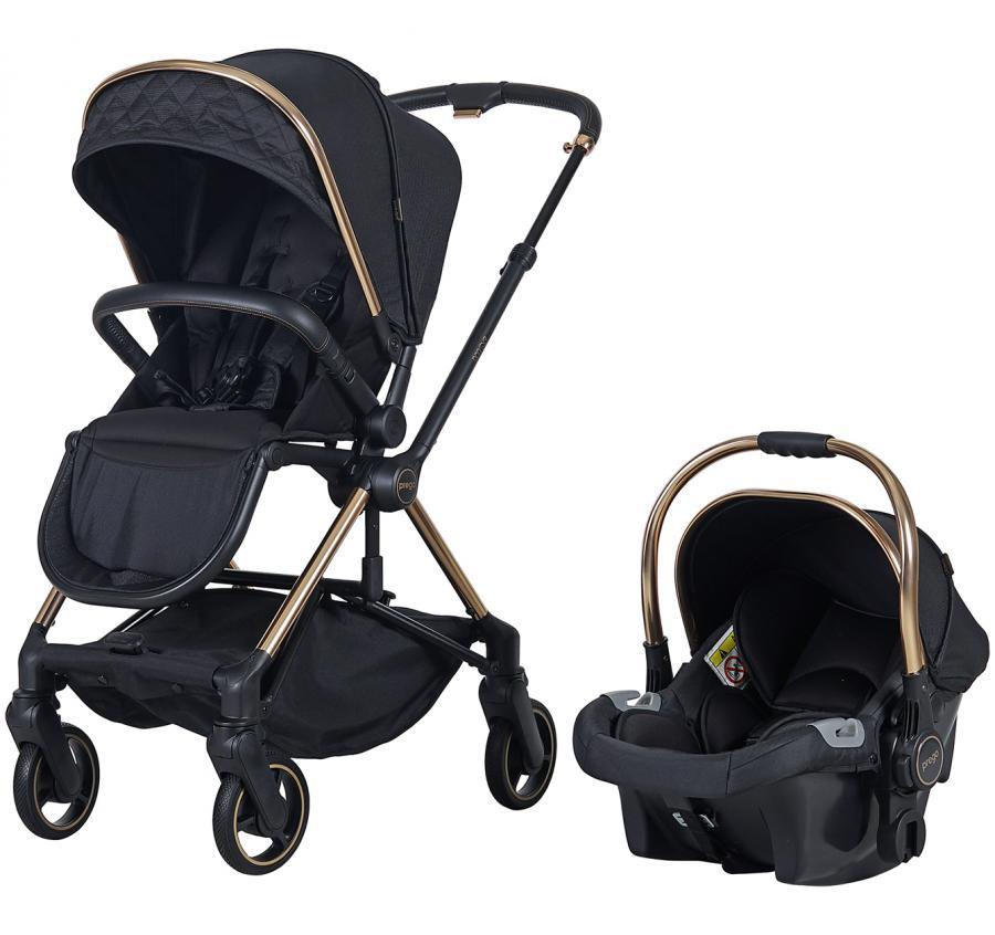 Prego 2066 Mios Siyah Travel Sistem Bebek Arabası
