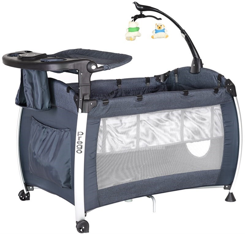 Prego Baby 8026 Cosmos Park Yatak - Gri