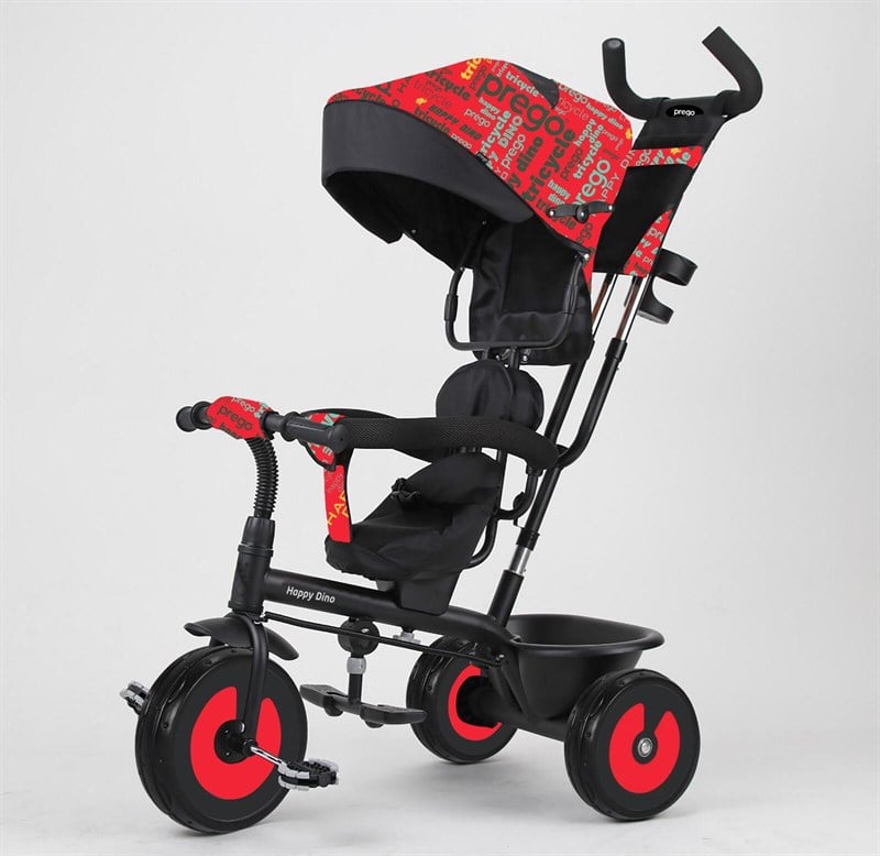 Prego Happy Dino Çocuk Bisikleti Kırmızı T307