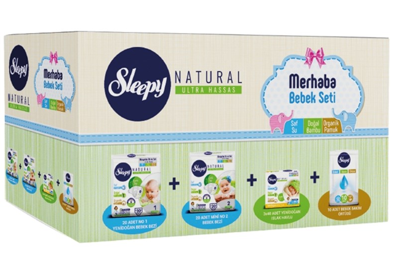 Sleepy Naturel Merhaba Bebek Seti