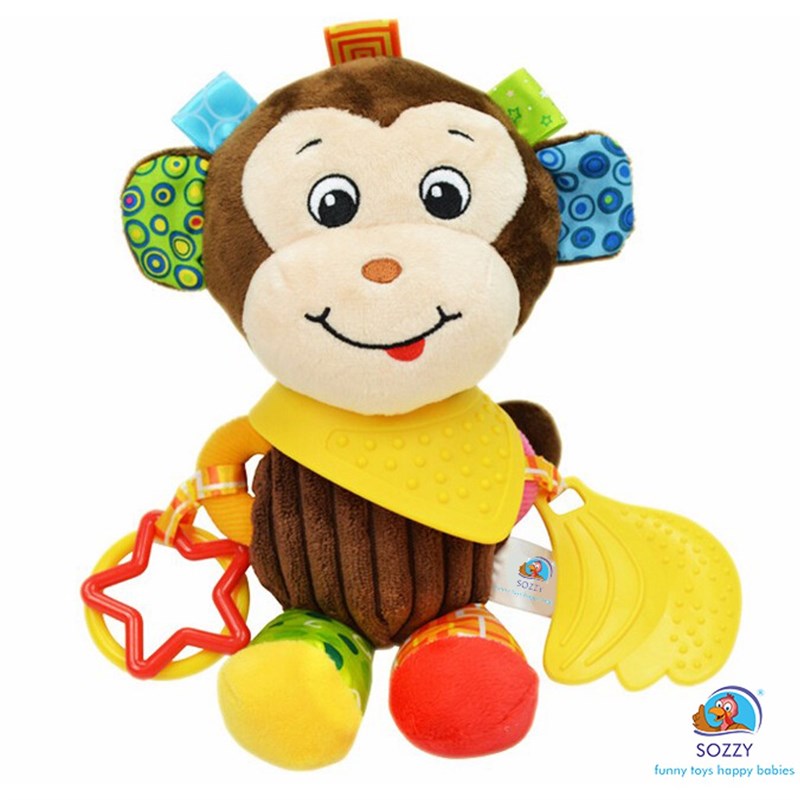 Sozzy Toys SZY130 Maymun Arkadaşım Aktivite Oyuncağı