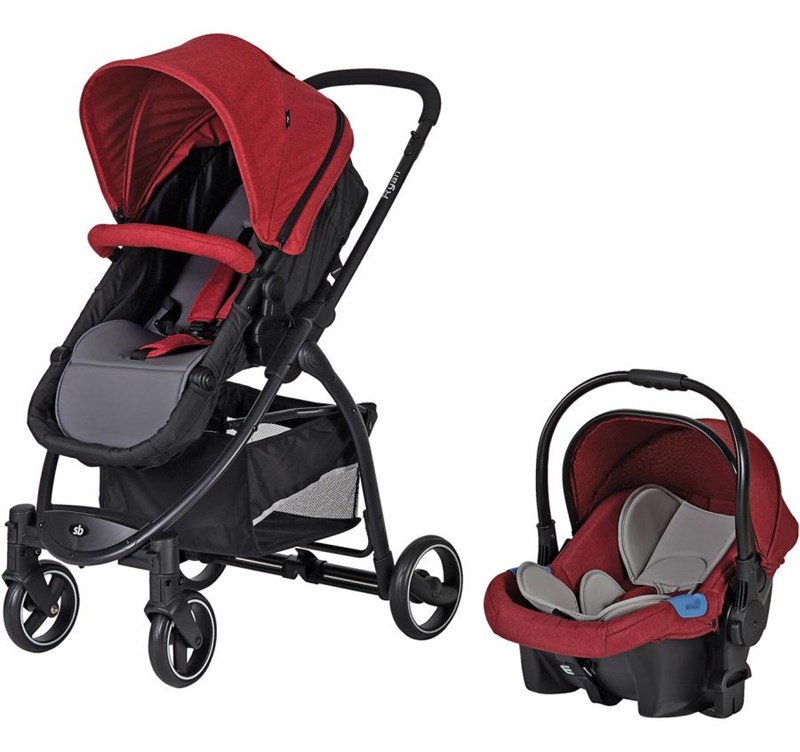 Sunny Baby 9021 Ryan Travel Bebek Arabası - Kırmızı