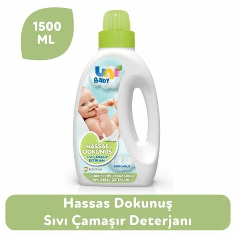 Uni Baby Hassas Dokunuş Sıvı Çamaşır Deterjanı 1500 ml