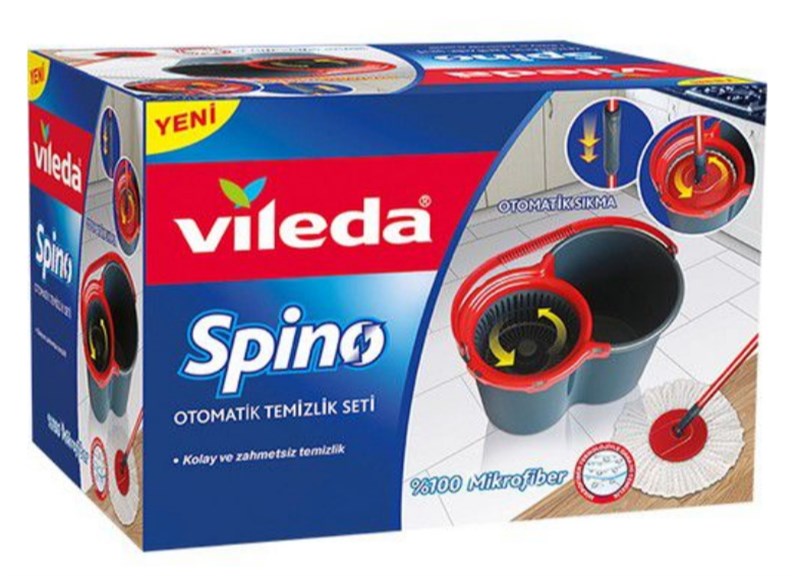 Vileda Spino Otomatik Sıkmalı Temizlik Seti