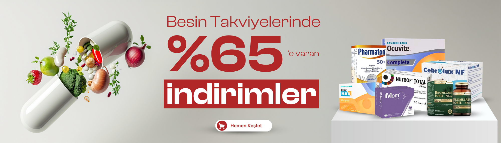 Besin Takviyeleri  Banner