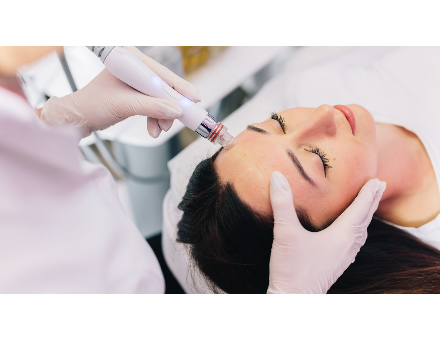 hydrafacial cilt bakımı uygulaması