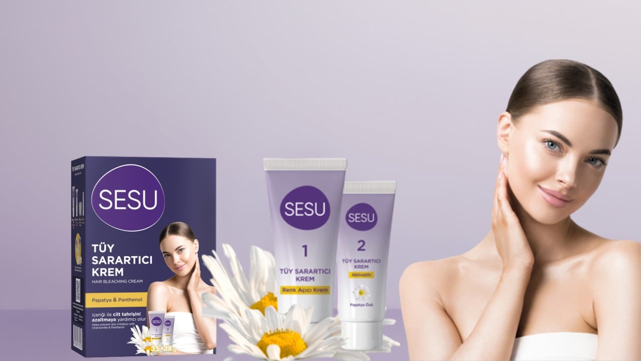 Sesu Tüy Sarartıcı Krem