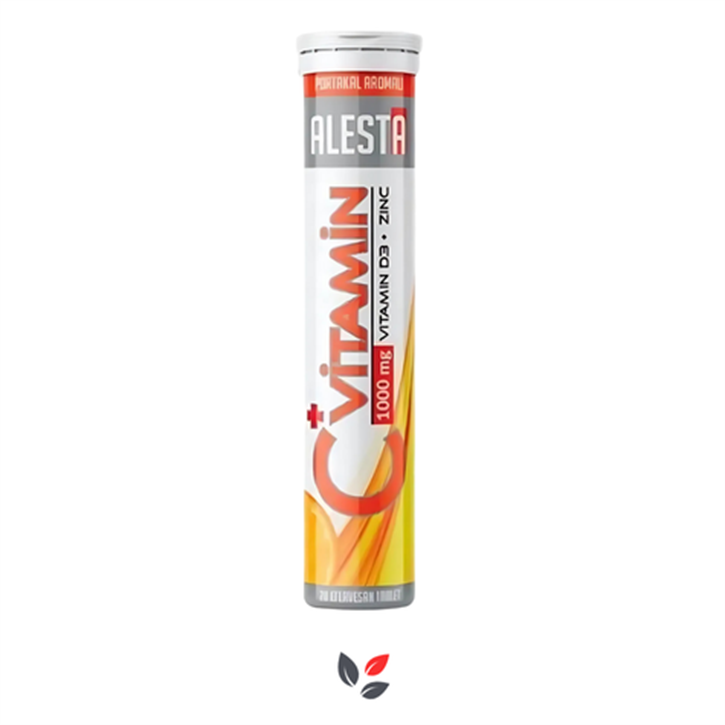 Alesta C Vitamini 1000 Mg D3 Zinc 20 Efervesan Tablet
