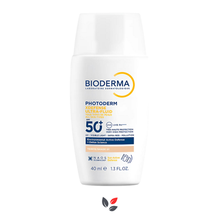 Bioderma Photoderm XDefense Spf50+ Tüm Cilt Tipleri İçin Renkli Güneş Kremi 40 ml - Very Light