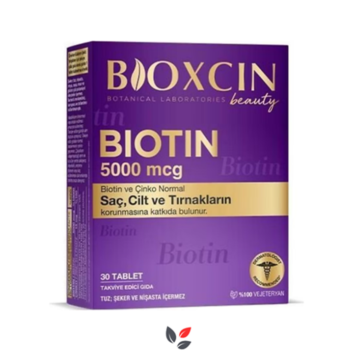 Bioxcin Biotin 5000 mcg 30 Tablet