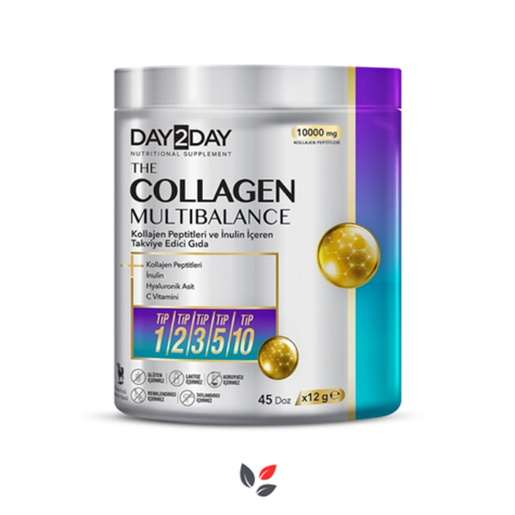 Day2Day The Collagen Multibalance Tip 1-2-3-5-10 Kolajen Toz Form 540 gr