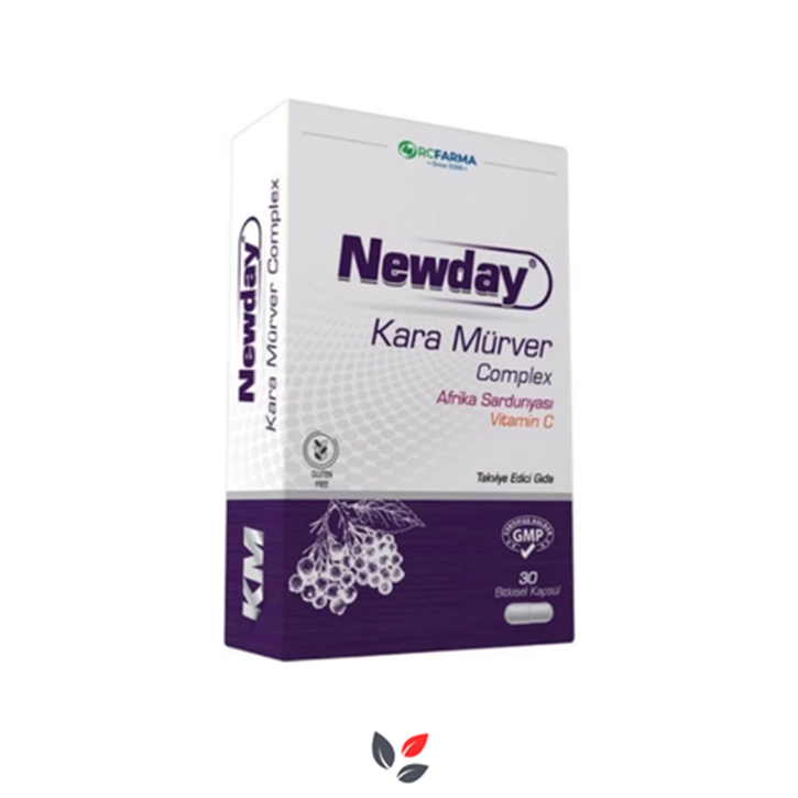 Newday Kara Mürver Complex 30 Kapsül