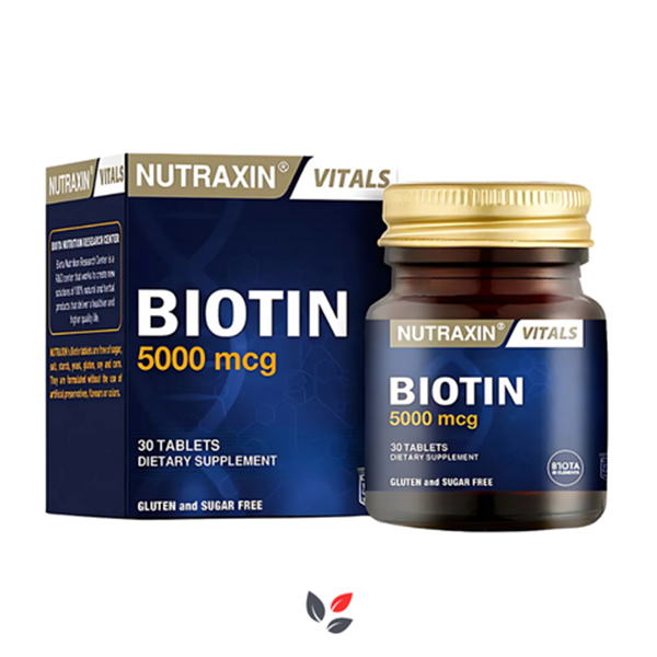 Nutraxin Biotin 5000 mcg 30 Tablet
