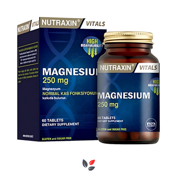 Nutraxin Magnesium 250 mg 60 Tablet