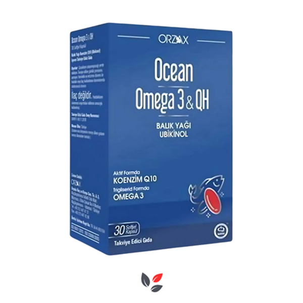 Ocean Omega 3 Balık Yağı QH 30 Kapsül