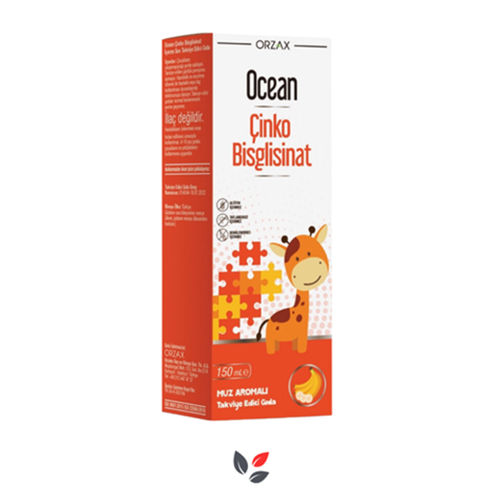 Orzax Ocean Çinko Bisglisinat 150 ml