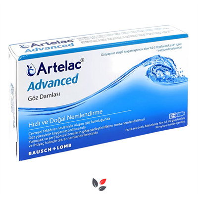 Bausch Lomb Artelac Advanced Göz Damlası 0,5 Ml X 30 Adet