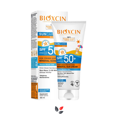 Bioxcin Sun Care Baby Minarel Güneş Kremi SPF50+ 100 ml