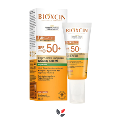 Bioxcin Sun Care Yağlı Ciltler için Güneş Kremi SPF 50+ 50 ml