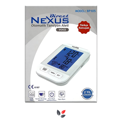 Direct Nexus Voice Konuşan Tansiyon Aleti BP105