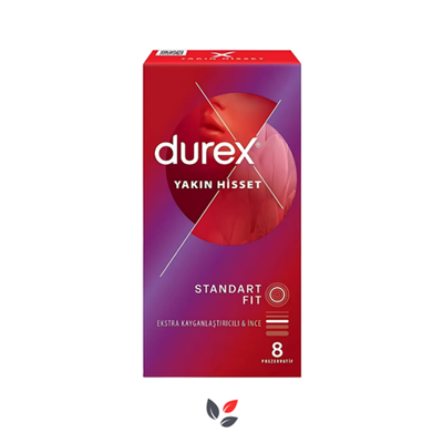Durex Yakın Hisset Standart Fit 8'li