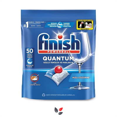 Finish Quantum Bulaşık Makinesi Tableti 50'li