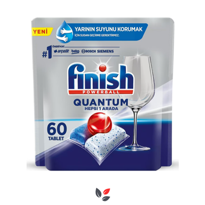 Finish Quantum Bulaşık Makinesi Tableti 60'lı