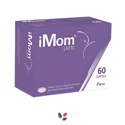 iMom Latte Omega 3  60 Kapsül