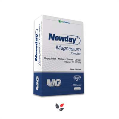 Newday Magnezyum Complex 60 Kapsül