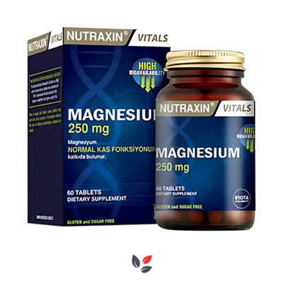 Nutraxin Magnesium 250 mg 60 Tablet