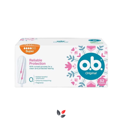 O.B. Original Super Tampon 32'li