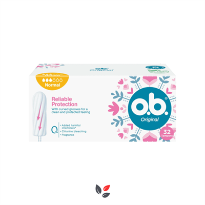 O.B. Original Normal Tampon 32'li