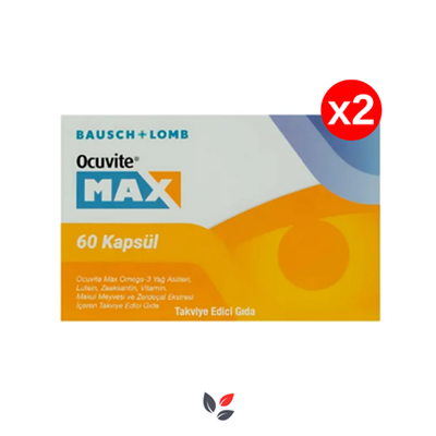 Ocuvite Max 60 Kapsül 2 Adet