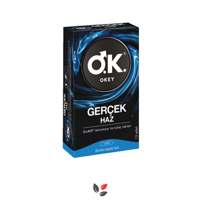 Okey Gerçek Haz 12'li Prezervatif