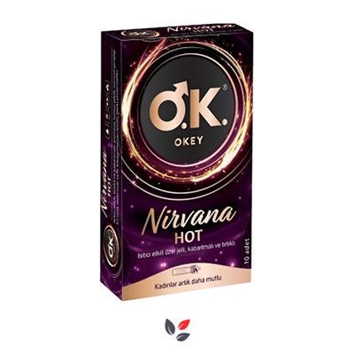 Okey Prezervatif Nirvana Hot 10'lu