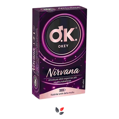 Okey Prezervatif Nirvana Hot 10'lu