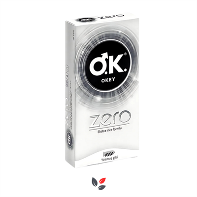 Okey Prezervatif Zero Ekstra İnce Formlu 10'lu