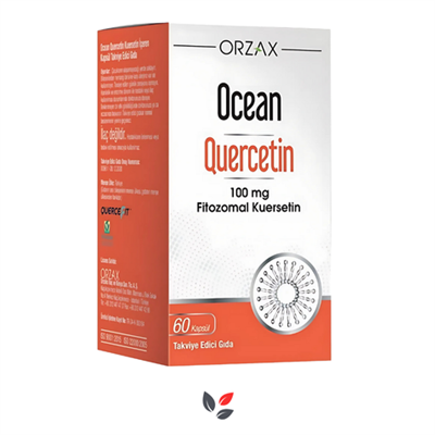 Orzax Ocean Quercetin 100 mg 60 Kapsül