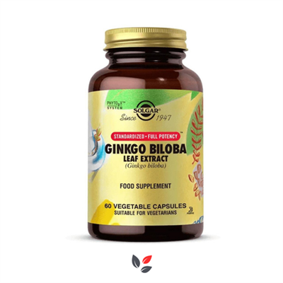 Solgar Ginkgo Biloba Leaf Extract 60 Kapsül