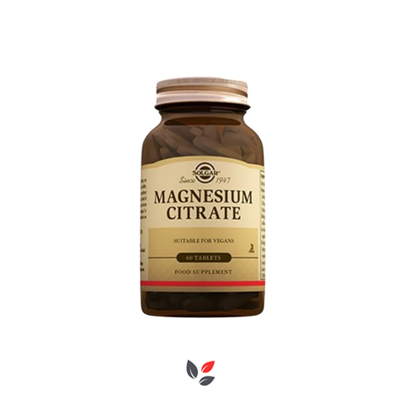 Solgar Magnesium Citrate 60 Tablet
